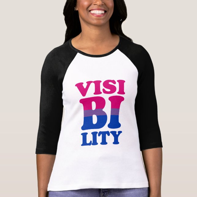 Bisexual Visibility T-Shirt (Front)