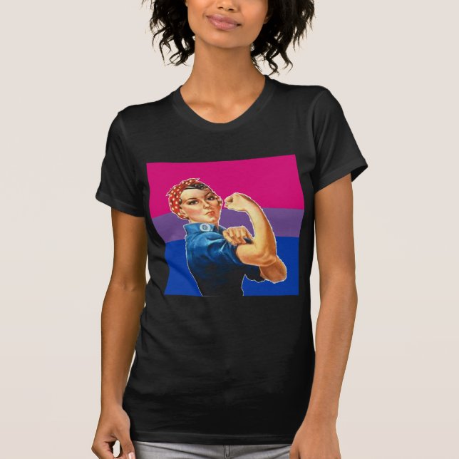 Bisexual Woman Pride T-Shirt (Front)
