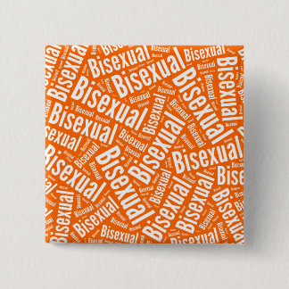 BISEXUAL WORD PATTERN WHITE -.png Pinback Button