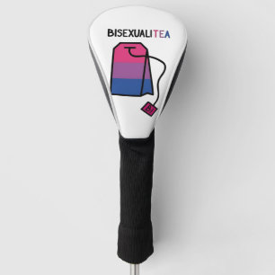 BisexualiTEA Bi Pride Flag Bisexual Tea Golf Head Cover