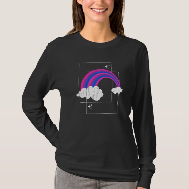 Bisexuality Flag Rainbow Equality Lgbt Pride Month T-Shirt (Front)