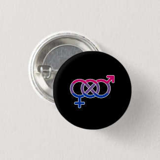 Bisexuality Gender Symbol Button