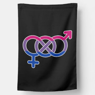 Bisexuality Gender Symbol House Flag