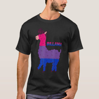 Bisexuality Llama Bisexual Flag Bi LGBTQ Bisexual T-Shirt