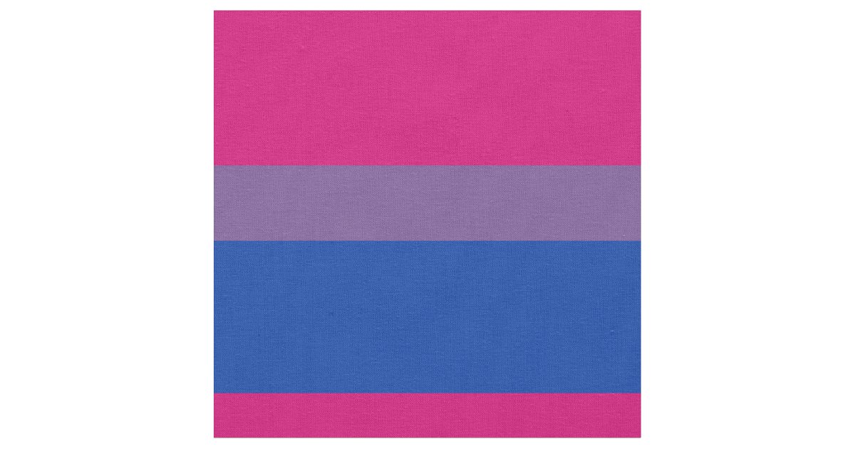 Bisexuality Pride Flag Fabric