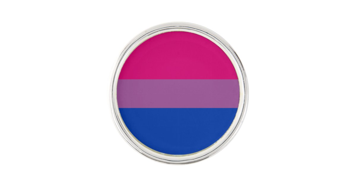 Bisexuality Pride Flag Lapel Pin Zazzle