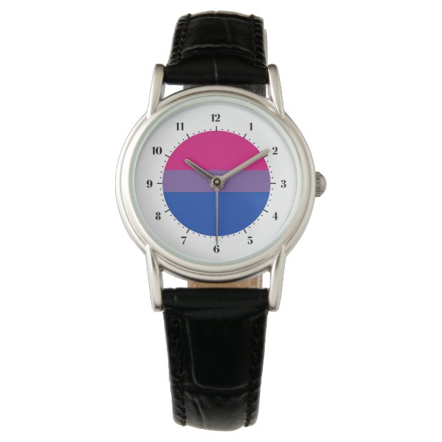 Bisexuality pride flag watch (Front)