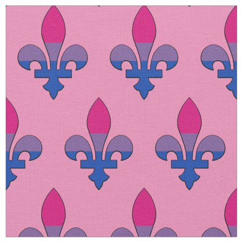 Bisexuality pride fleur_de_lis fabric