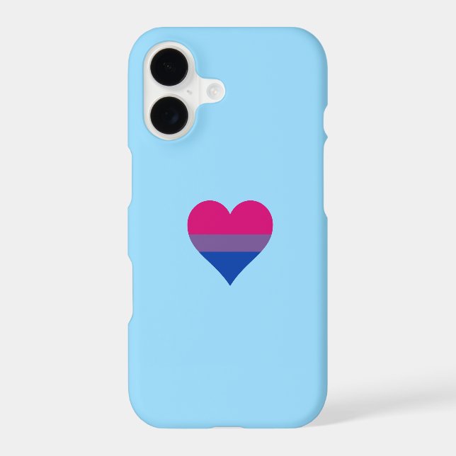 Bisexuality pride hearts  Case-Mate iPhone case (Back)