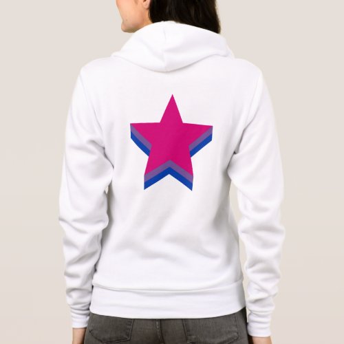 Bisexuality pride stars hoodie