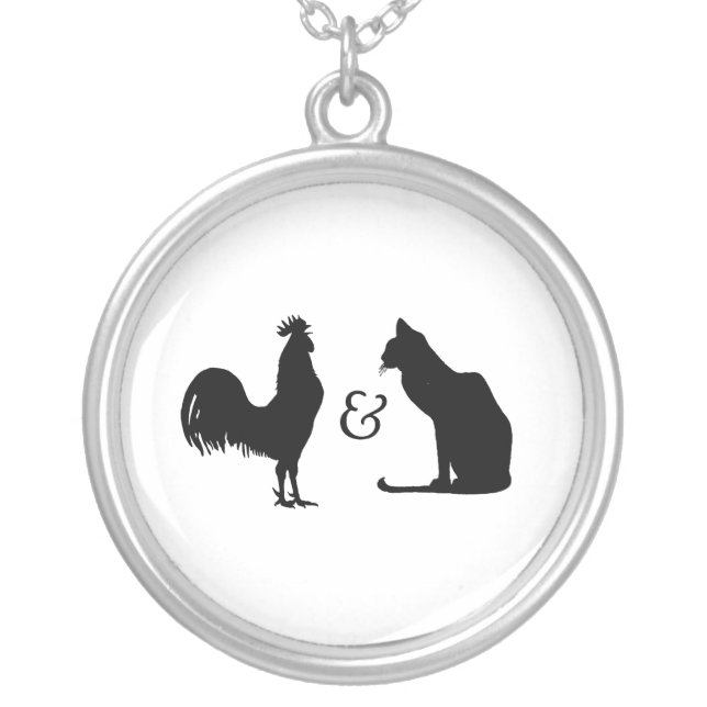 Bisexuality Silver Plated Necklace (Front)