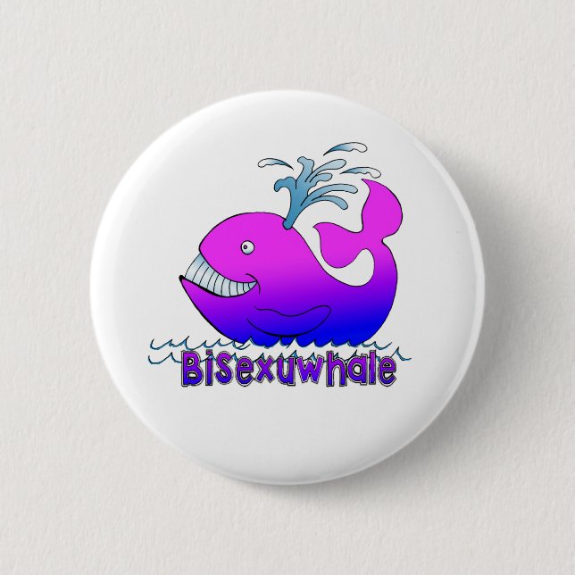 Bisexuwhale Button (Front)