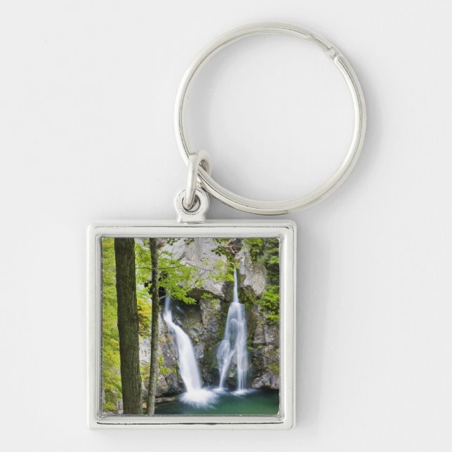 Bish Bash Falls in Bish Bash Falls State Park Keychain (Front)