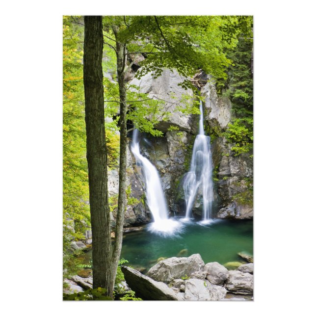 Bish Bash Falls in Bish Bash Falls State Park Photo Print (Front)