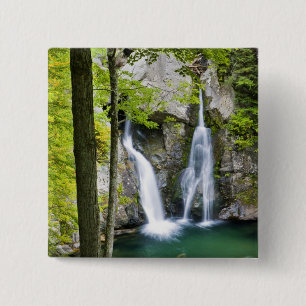 Bish Bash Falls in Bish Bash Falls State Park Pinback Button