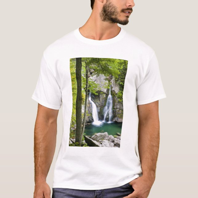 Bish Bash Falls in Bish Bash Falls State Park T-Shirt (Front)