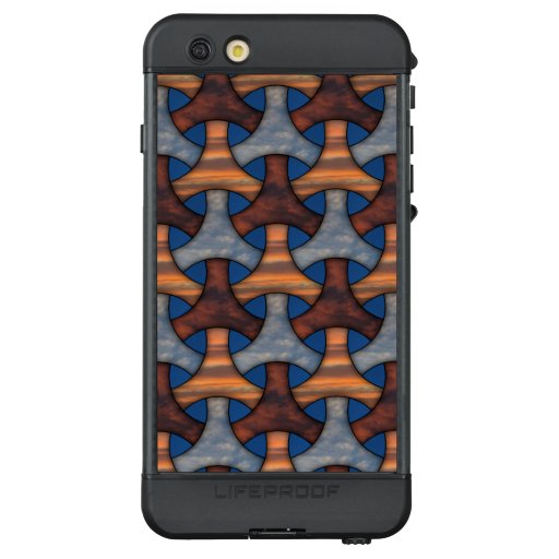 Bishamon sunset geometric tessellation LifeProof NÜÜD iPhone 6s plus case