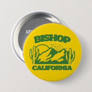 Bishop California Button