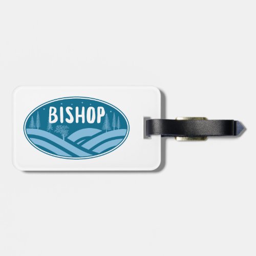 Bishop California Outdoors Luggage Tag