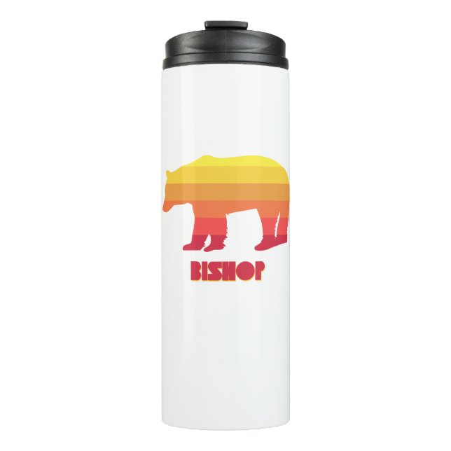Bishop California Rainbow Bear Thermal Tumbler (Front)