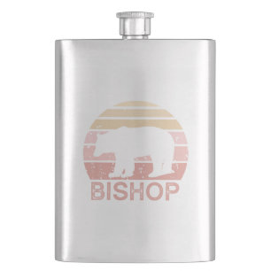 Bishop California Retro Bear Flask