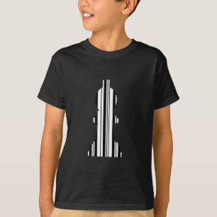 BISHOP CHESS PIECE BAR CODE Bishops Barcode T-Shirt