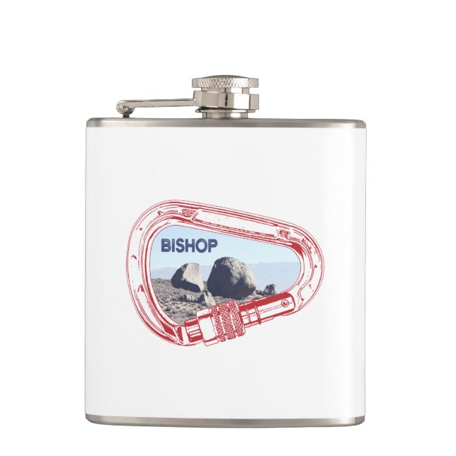 Bishop Climbing Carabine Flask (Front)