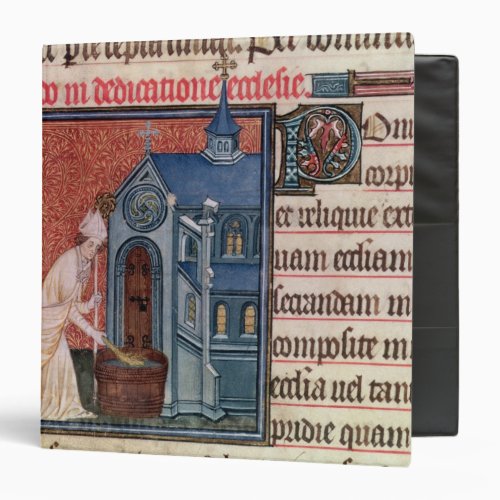 Bishop Consecrating a church 3 Ring Binder