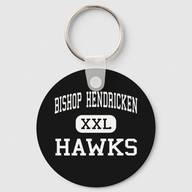Bishop Hendricken - Hawks - High - Warwick Keychain (Front)