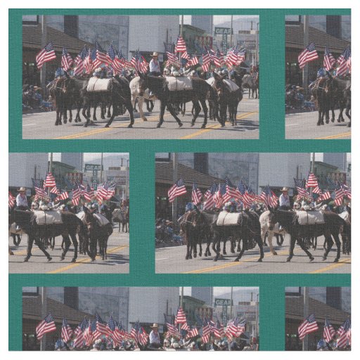 Bishop Mule Days 2018 Fabric