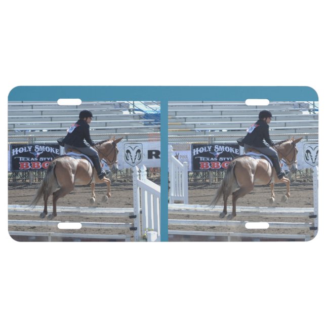 Bishop Mule Days 2018 License Plate (Front)