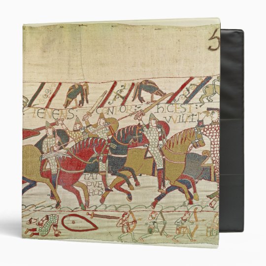Bishop Odo Holding a Baton 3 Ring Binder