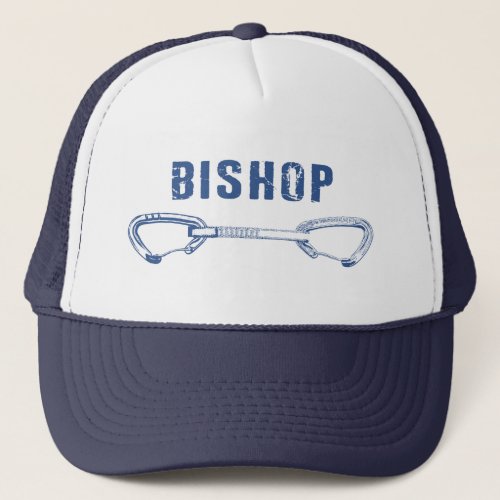 Bishop Rock Climbing Quickdraw Trucker Hat