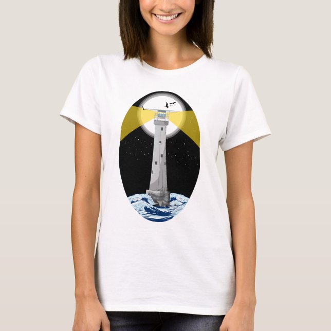 Bishop Rock Lighthouse T-Shirt (Front)