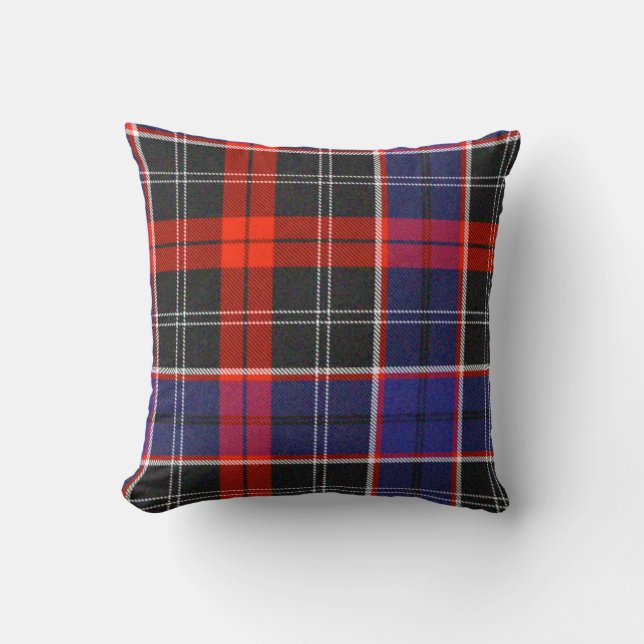Bishop Tartan Pillow (Front)