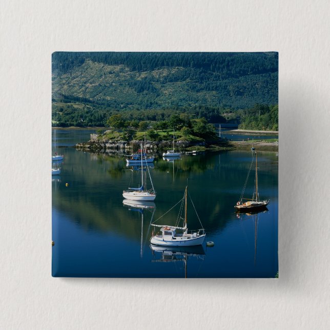 Bishops Bay, Loch Leven, Ballachullish, Button (Front)