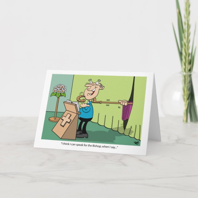 Bishop's Crook Card (Front)