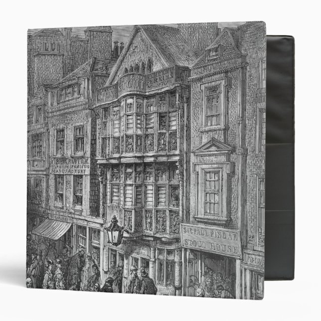 Bishopsgate Street 3 Ring Binder (Front/Inside)