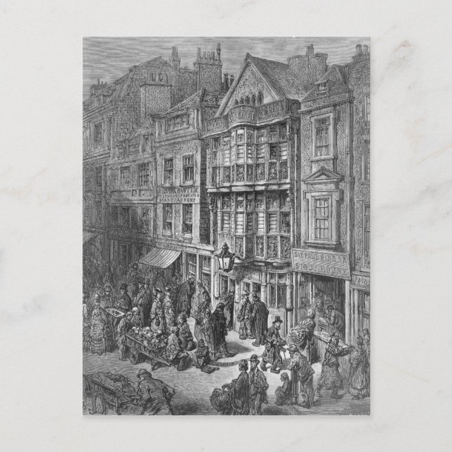 Bishopsgate Street Postcard (Front)