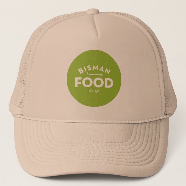BisMan Food Co-op trucker hat (Front)