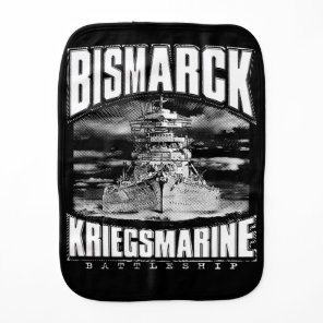 Bismarck Baby Burp Cloth