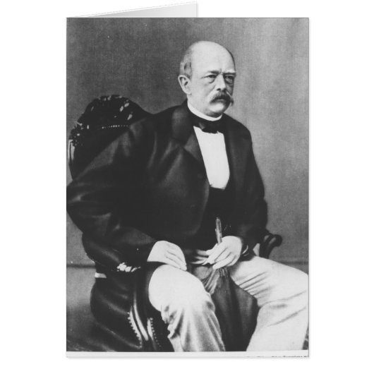 Bismarck in 1870 before the Declaration of War Cards (Front)