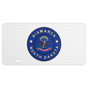 Bismarck North Dakota License Plate
