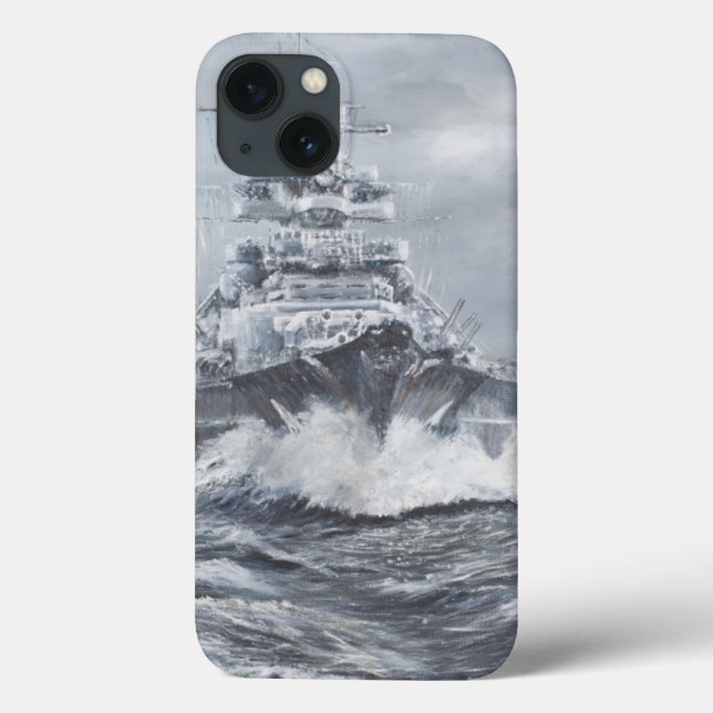 Bismarck off Greenland coast 1900hrs 23rdMay Case-Mate iPhone Case (Back)