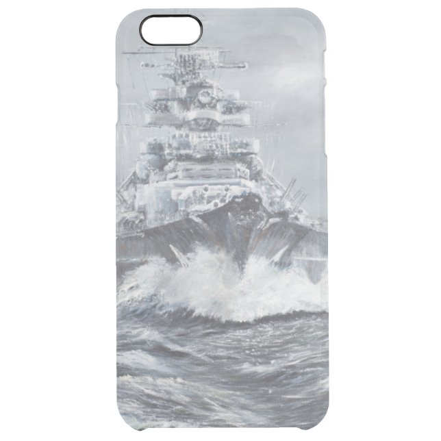 Bismarck off Greenland coast 1900hrs 23rdMay Uncommon iPhone Case (Back)