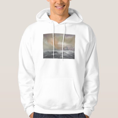 Bismarck signals Prinz Eugen 0959hrs 24th May Hoodie