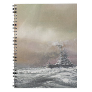 Bismarck signals Prinz Eugen 0959hrs 24th May Notebook