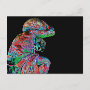 Bismarck Statue, Berlin, Greek God Atlas, Coloured Postcard