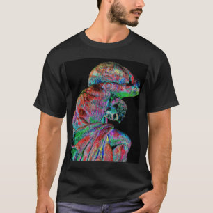 Bismarck Statue, Berlin, Greek God Atlas, Coloured T-Shirt