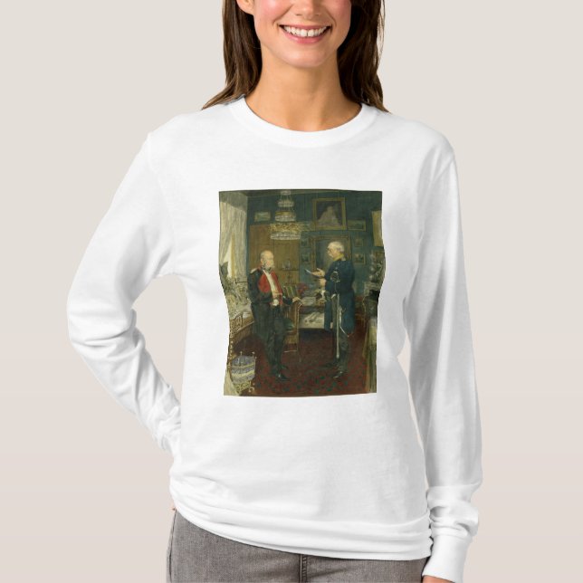 Bismarck with Emperor Wilhelm I T-Shirt (Front)